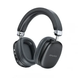 Awei AT7 Bluetooth Wireless Headphone- Black Color