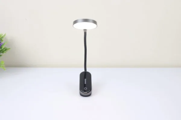 Baseus Rechargeable Mini Clip Lamp For Book Reading, Aquarium, Laptop Keybaord Light Portable And Useful (DGRAD-0G) - Image 2