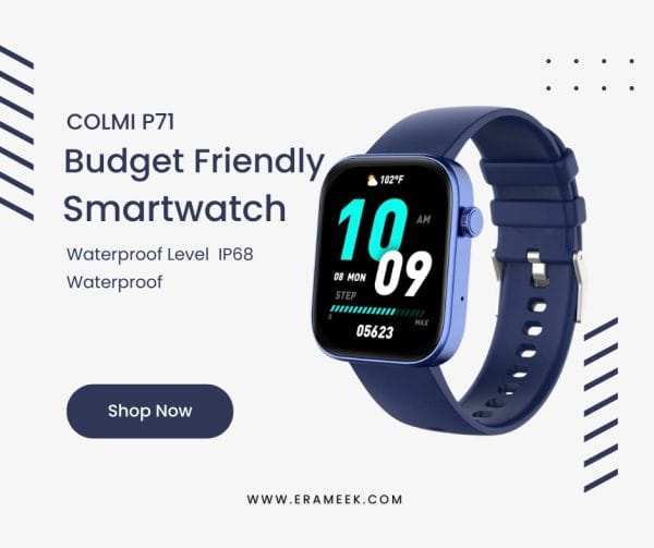 COLMI P71 Calling Smartwatch – Blue Color