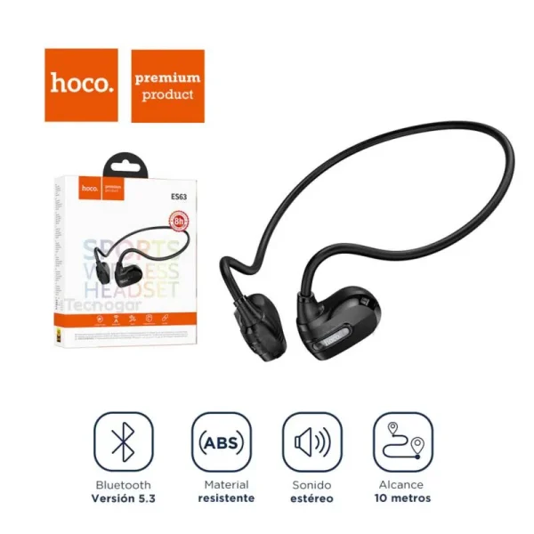 Hoco ES63 Air Conduction Headphone - Image 2