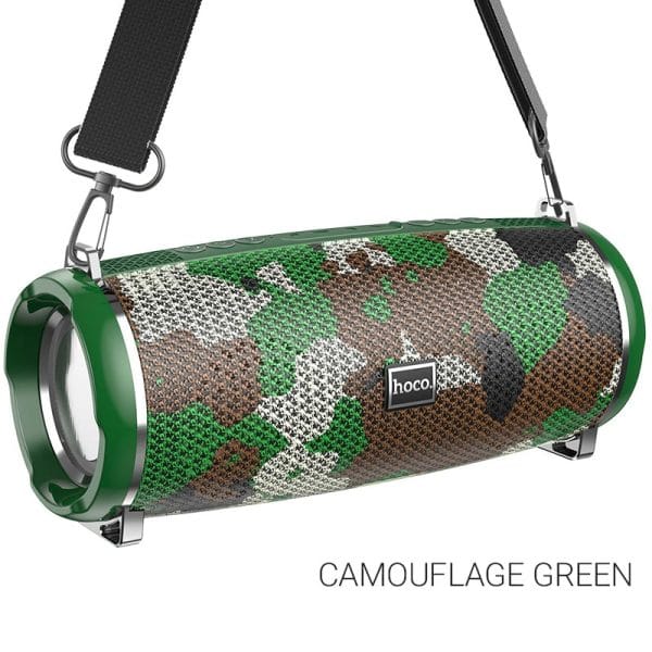 Hoco HC2 Xpress Bluetooth Speaker – Camouflage Green Color - Image 2