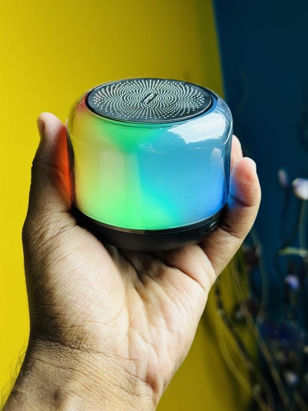 Joyroom Bluetooh Speaker – JR-ML03 Transparent Wireless Speaker With RGB Light - Image 2