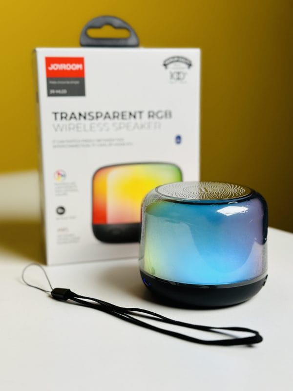 Joyroom Bluetooh Speaker – JR-ML03 Transparent Wireless Speaker With RGB Light - Image 3