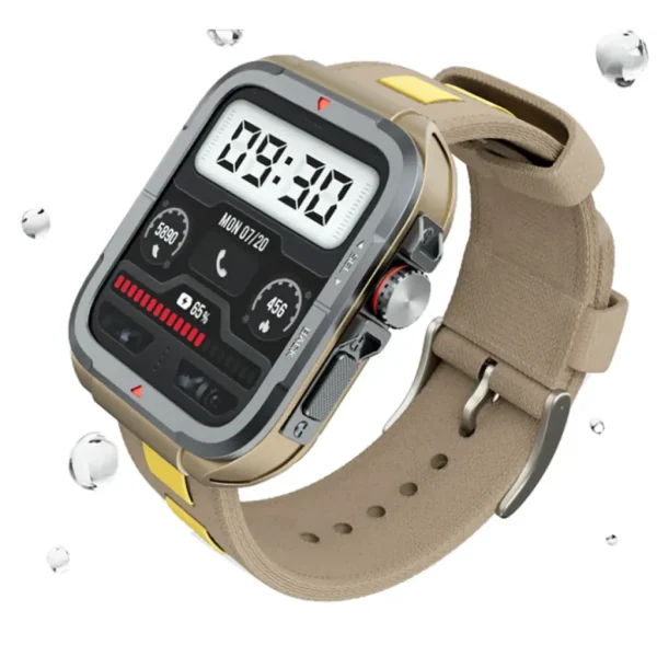 Udfine Watch GT Smartwatch – Yellow Color