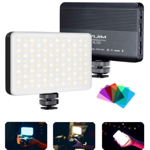 Ulanzi Vijim VL120 Mini LED Video Light (Non-RGB) - Image 2