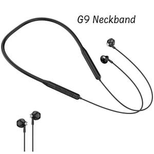 GearUP G9 Neckband Magnetic Metal Earphone