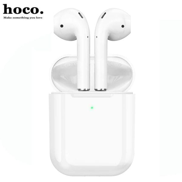 HOCO EW25 TWS True Wireless Bluetooth Earbuds – White - Image 2