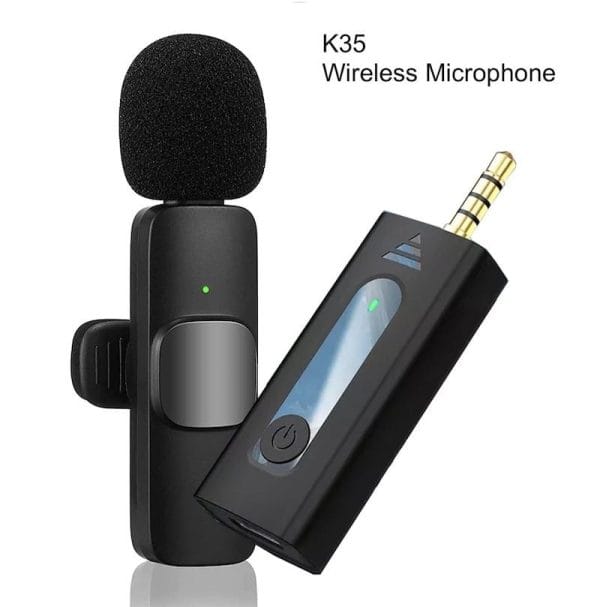 K35 Wireless Microphone For 3.5mm Supported Devices (1:1)