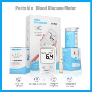 GearUP BGM-20 Diabetes Measuring Machine/ Blood Glucose Meter With 25 Test Strips