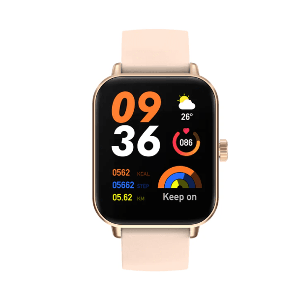 COLMI P81 Bluetooth Calling Smart Watch – Gold