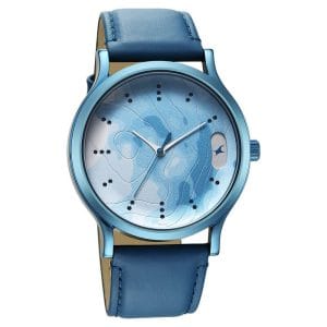 Fastrack 3296QL01 Urban Camo Blue Dial Ladies Watch