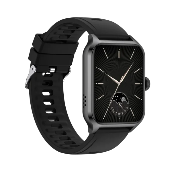 T97 Bluetooth Calling Smartwatch – Black Color - Image 2