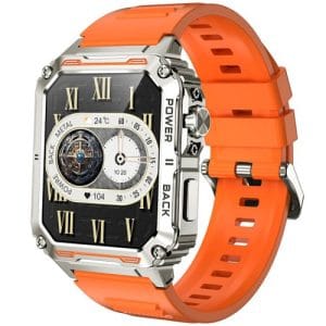 VALDUS VD38 Smartwatch Outdoor Recreation Watch Dynamic LED Luminous Effect Support Waterproof-Orange Color