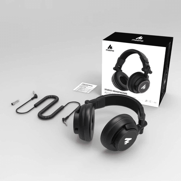 MAONO AU-MH601 Over Ear Stereo Monitor 50MM Drivers Studio Headphones for Music, DJ, Podcast - Image 2