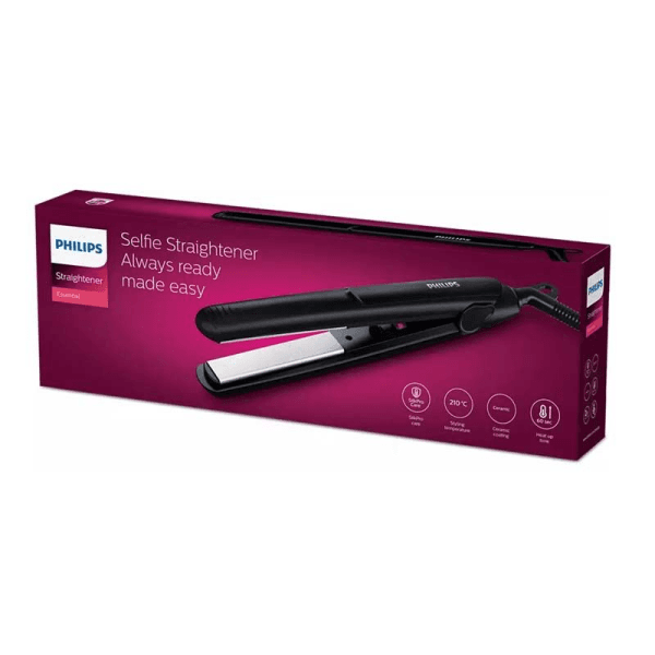 Philips Hair Straightener (HP8303/06) With Ceramic Coated Plates - Image 2