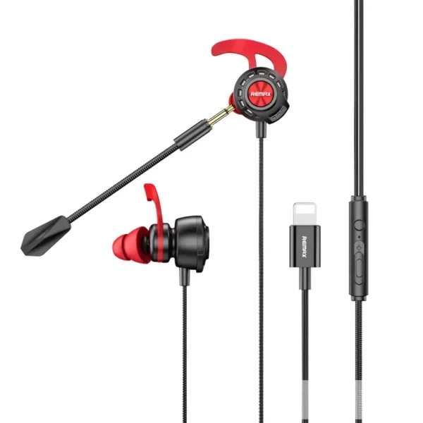 Remax RM-750 iPh Gaming Earphones (Lightning)