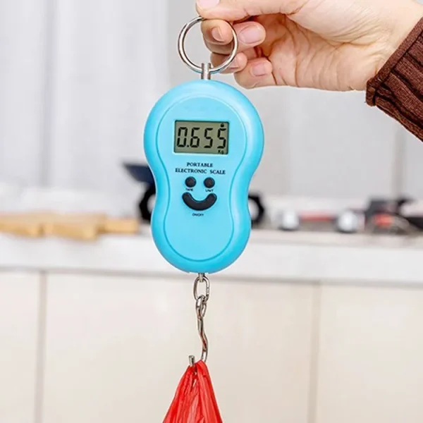 Electronic Digital Hanging Scale With LCD Display -Capacity 50Kg