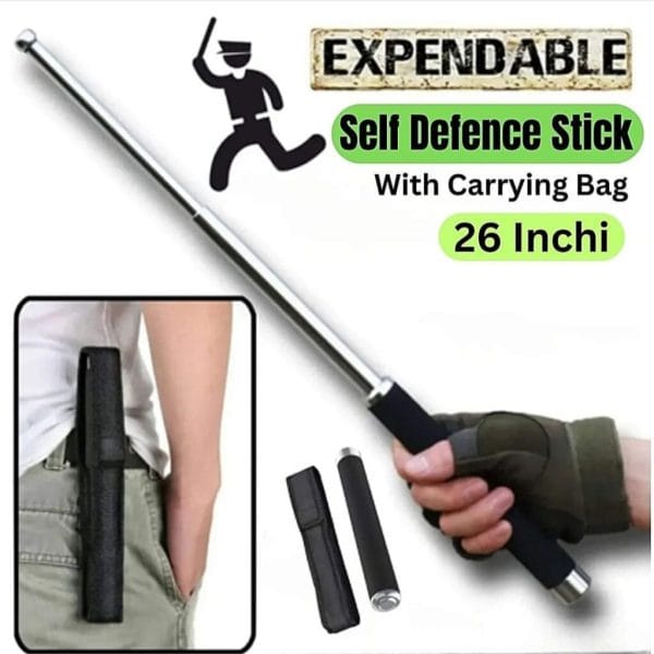 Extendable Self-Defense Stick (26 inch)