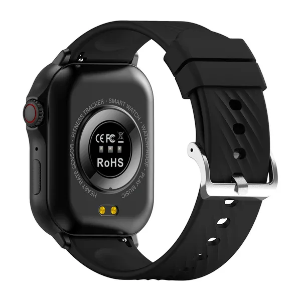 COLMI P82 Bluetooth Calling Smart Watch with Built-in GPS – Black - Image 3