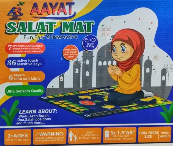Educational Interactive Salat Mat for Babies