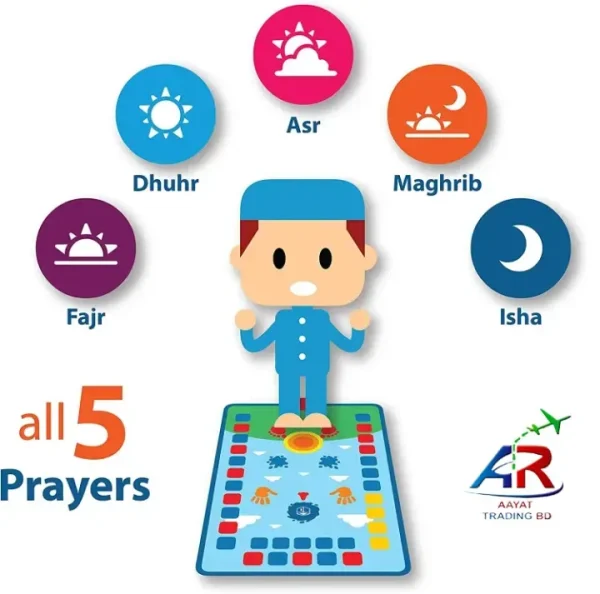 Educational Interactive Salat Mat for Babies - Image 2